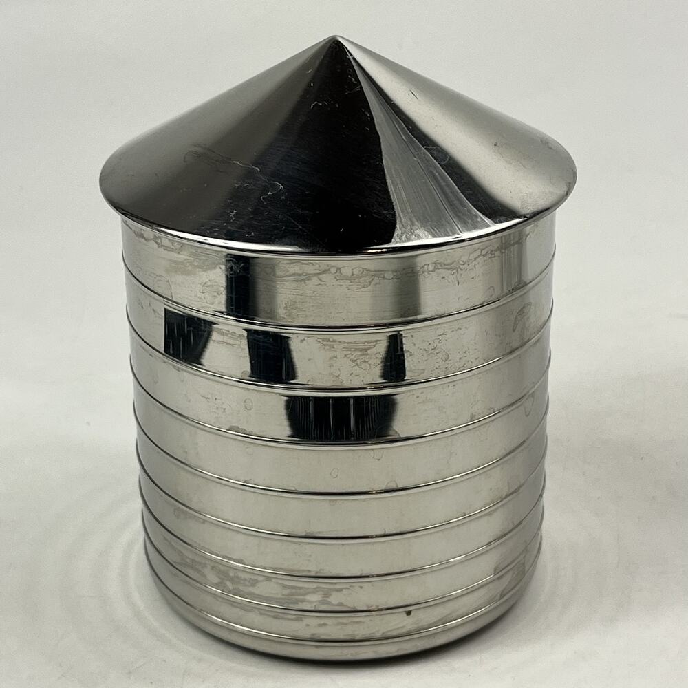 Alessi Storage Canister Water Tower Stainless Steel NO BASE Replacement Kitchen - Picture 2 of 10